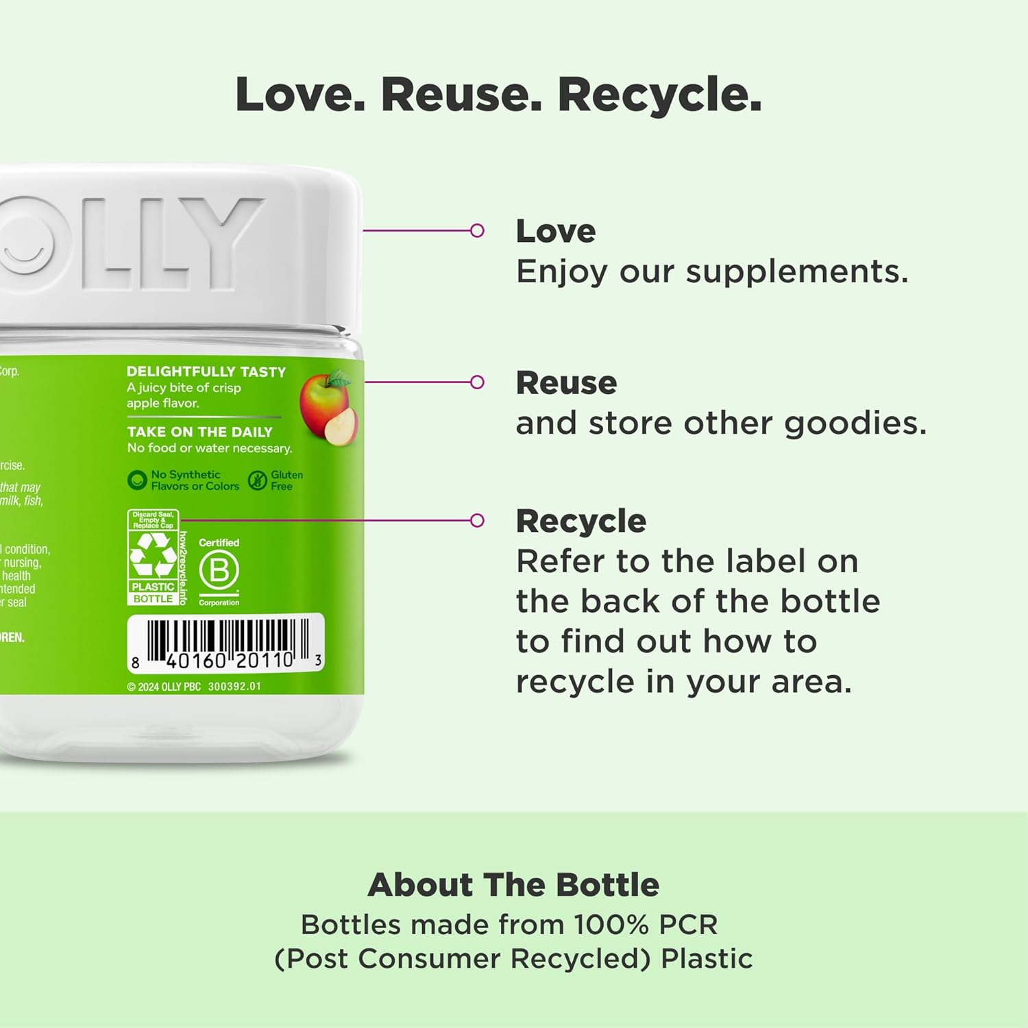 Apple Energy Metabolism Gummy Rings